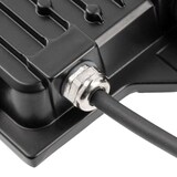 thumbnail of 50w Hochwertiger LED Fluter Strahler Flutlicht für den Außenbereich und Feuchtraum IP65 IK08 mit Bewegungs Sensor in schwarz Eckig|Kaltweiß