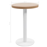 thumbnail of Table de bistro Marron clair 50 cm MDF Modèle Sirius Moderne