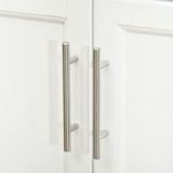 thumbnail of Ilha de Cozinha Móvel Auxiliar de Cozinha Moderno com 4 Rodas Gaveta Barra e Prateleira Ajustável 83,5x45,7x90,5 cm Branco