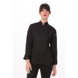 thumbnail of Chef Works® HARTFORD Damenkochjacke der Essential Collection - COOL VENT BCWLZ005 Schwarz XXL