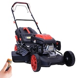 thumbnail of Rasenmäher Benzin mit Antrieb BR532 – 7,0PS (5,1kW), 53cm Schnittbreite, Mulchen, Schnitthöhenverstellung, Easy Clean Anschluss, 60L Korb