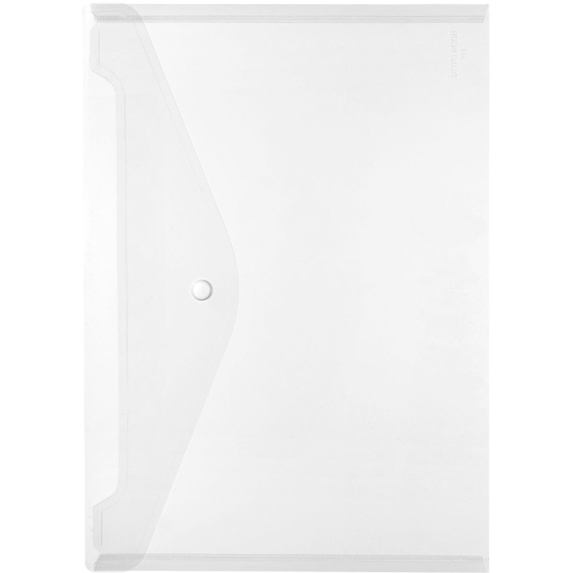 Dokumententasche A4 PP transparent Packung mit 60 Stück