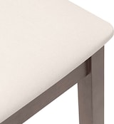 thumbnail of vidaXL Barhocker mit Kissen 2 Stk. Braun Massivholz Gummibaum