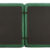 thumbnail of Merax 4-Sitzer Modulares Sofa mit 2x Hocker, Cloud Sofa Cord rahmenlos, Lounge Sofa bodennah, mit breiten Armlehnen, Grün