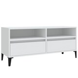 thumbnail of Helloshop26 - Meuble TV multimédia étagère télévision buffet téléviseur salle à manger salon chambre 100 x 34,5 x 44,5 cm bois 02_0025471