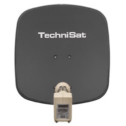 TechniSat Digidish 45 Twin Satellitenantenne Grau