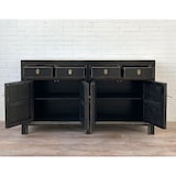 thumbnail of OPIUM OUTLET Asia Meubles Commode Buffet Armoire de mariage sideboard console chiffonnier 31196 noir asiatique chinois oriental entièrement monté