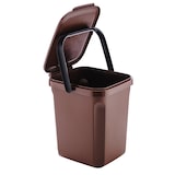 thumbnail of Cubo para basura orgánica 10 litros. Color Marrón. DENOX.