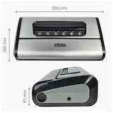 thumbnail of DESQ Vacuümmachine | Pro -90 kPa | High Speed Dubbele Pomp | Dubbele Verwarmingsdraden | 7 standen | Rolhouder |Rolsnijder | Vacuumslang | Vacumeerrol