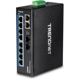 thumbnail of TRENDnet TI-G102 Switch a 10 porte con guida DIN Gigabit industriale