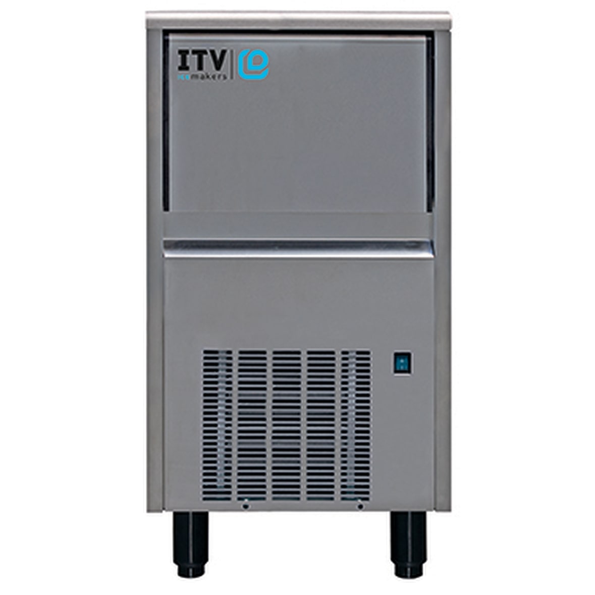 ITV Machine A Glacons A Injection - Refroidissement Air - Glacons Pleins 30G - 435X605X695 - Prod.:42Kgs/24H - Stockage 15Kgs - 220V-50Hz ECO45A