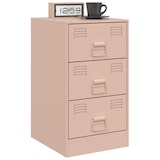 thumbnail of Tables de chevet 2 pcs rose 34,5x39x62 cm acier – Modèle Ciel
