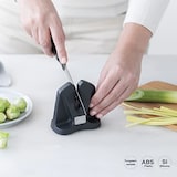thumbnail of Lacor - 39263 - Handmatige messenslijper, verticaal ontwerp, twee slijpfasen