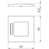 thumbnail of OBO Bettermann Abdeckrahmen AR45-BF1 RW 6119332