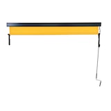 thumbnail of Toldo vertical HWC-F42, toldo vertical de proteção da privacidade para exterior, tecido com proteção UV 50 ~ 250x180cm, amarelo