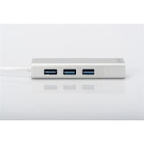 thumbnail of DIGITUS DA-70250-1 DIGITUS USB 3.0 3-Port Hub & Gigabit LAN-Adapter