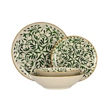 thumbnail of Novastyl - Lot 48 assiettes heracleée vert en grès vert