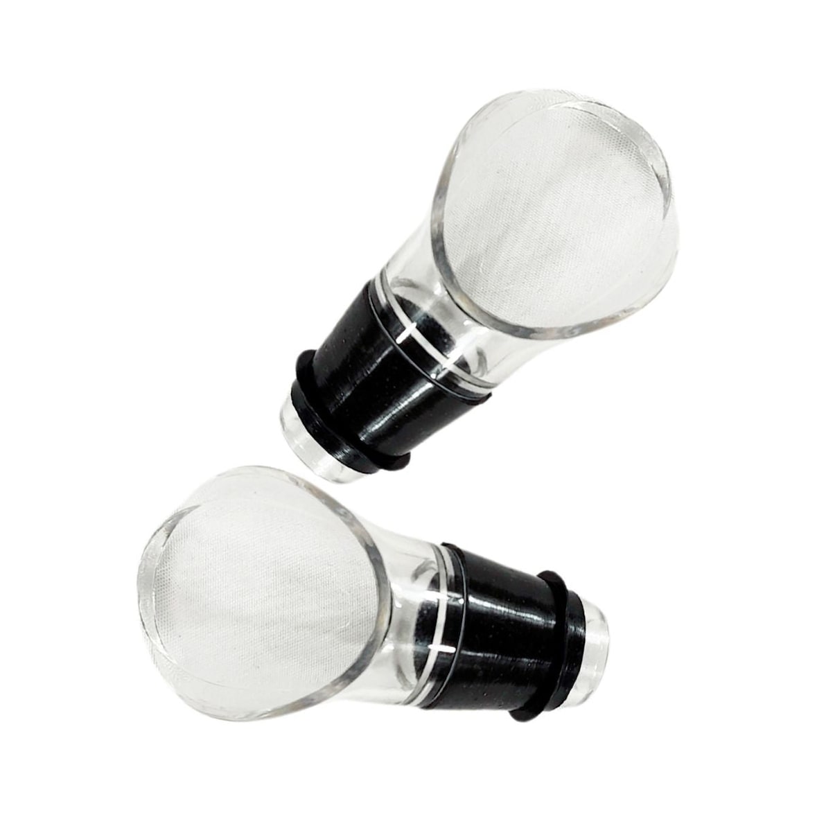 Lot de 2 becs verseurs anti-goutte pour bouteilles Fackelmann Bar Concept