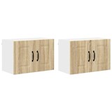 thumbnail of vidaXL Küchenwandschrank mit Regal 2 pcs Sonoma-Eiche 60 x 31 x 40 cm