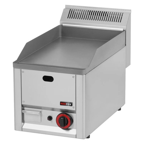 A&S polarny Gas-Griddleplatte Tischgerät Grillplatte Bratplatte 330x600x290 mm 4kW mit Kamin