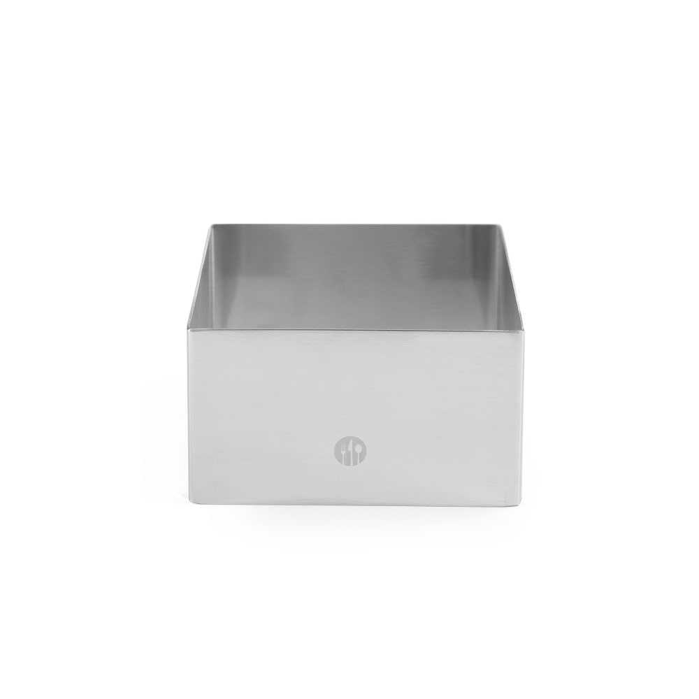 Hendi Speiseringe und Stampfer, quadratisch, 80x80x45 mm