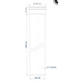 thumbnail of PoloPlast Steckmuffenrohr PKEM Polo-Kal NG DN 160 1000mm