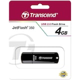 thumbnail of Transcend JetFlash? 350 USB-Stick 4 GB Schwarz TS4GJF350 USB 2.0