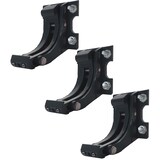 thumbnail of 3er-Set Wandhalterung für Markise T124, Wandkonsole Wandmontage Adapter ~ anthrazit