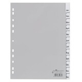 thumbnail of DURABLE Jan - Dez Monatsregister DIN A4 Grau 12-teilig PP (Polypropylen) 11 Löcher 6410