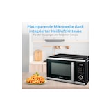 thumbnail of Medion MD 11499 Mikrowelle, ca. 900-1500 W, 9 Automatik Programme, Popcorn-Taste