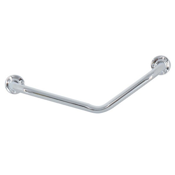 Wannengriff Duschgriff Wandgriff Haltegriff Griff Badehilfen Badgriff gebogen 30° - 54 x 13.5 x 10 cm