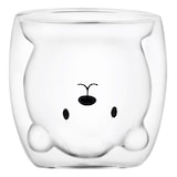 thumbnail of GRÄWE Doppelwandige-Thermogläser, 250ml, 2er Set, Motiv Bär