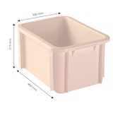 thumbnail of GILAC Bac renforcé 400 x 300 15 L - rose - Rose poudr  Gilac Maison G119673