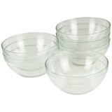 thumbnail of Glasschüssel Ø 17 cm 6 Stück im Set Beilagenschüssel Dessertschale Stapelschale
