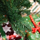 thumbnail of HOMCOM Árvore de Natal Artificial 240cm Ignífuga com 1499 Ramas com 2 Tipos de Pontas de PVC e Base de Aço Decoração de Natal para Interiores Verde