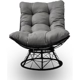 thumbnail of Rijoka Loungestoel Rechthoek – Draaibaar 360 Graden – Zwart