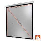 thumbnail of celexon Leinwand Rollo Professional Plus 240 x 240 cm - 134`