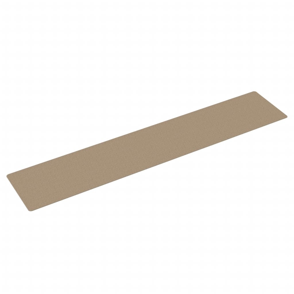 vidaXL Tapijtloper 80x400 cm sisal-look zandkleurig