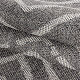 thumbnail of Carpetsale24 In- & Outdoor Teppich 160x230 cm, Wetterfest & Robust, Flachgewebe mit Boho-Design in Grau & Creme, für Terrasse, Balkon, Küche