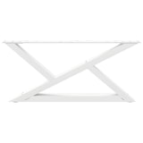thumbnail of Helloshop26 - Lot de 2 pieds de table basse design moderne ajustable 70 x 30 cm en acier blanc 02_0056979