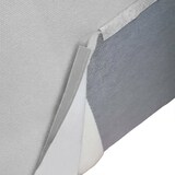 thumbnail of Dmora Festes Sofa Patrizia, Modulares 2-Sitzer-Sofa mit rechter Halbinsel, 100% Made in Italy, Modernes Sofa aus Stoff, Cm 220x170h70, Grau