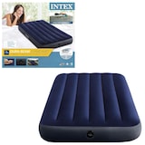 thumbnail of INTEX Luftmatratze Classic Downy 1-Personenbett Blau Luftbett Gästebett