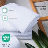 thumbnail of DoubleDry Handdoeken 6 st 50x100 cm - 100% katoen 500 g/m2 - wit