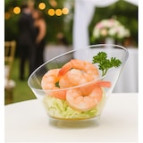 thumbnail of MONOUSO - Niedrige Eis- und Dessertschale PS Transparent 195ml (100 Stück)