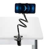 thumbnail of Handyhalterung FLEXMOBI mit Klemme / Schwanenhals ABS Kunststoff schwarz hjh OFFICE