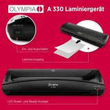 thumbnail of OLYMPIA A 330 Laminiergerät, bis DIN A3, Schwarz