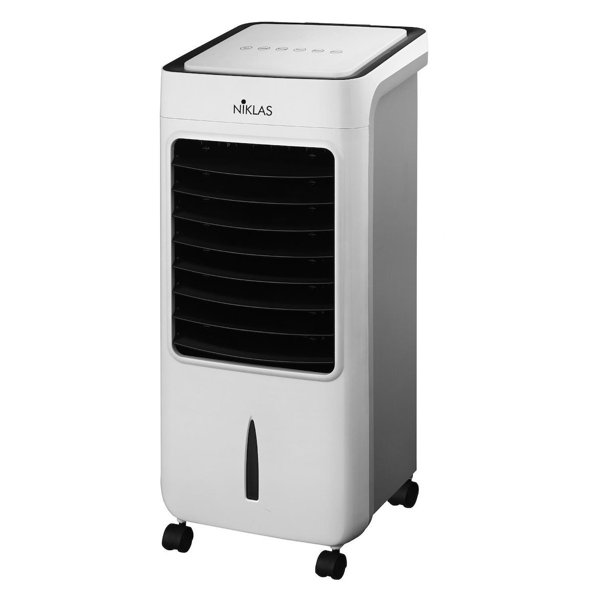 Ventilatore raffrescatore d'aria mobile da 80 W con telecomando e 3 velocità ICEBERG NIKLAS