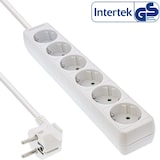 thumbnail of InLine® Steckdosenleiste, 6-fach Schutzkontakt, weiß, 3m