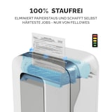 thumbnail of Fellowes Aktenvernichter 12 Blatt High Security (P5), Papierschredder für Büro, Powershred LX201, Microcut Schredder mit 22L Papierkorb, 100%