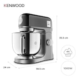 thumbnail of Kenwood KMIX KMX760BC Küchenmaschine, schwarz/chrom